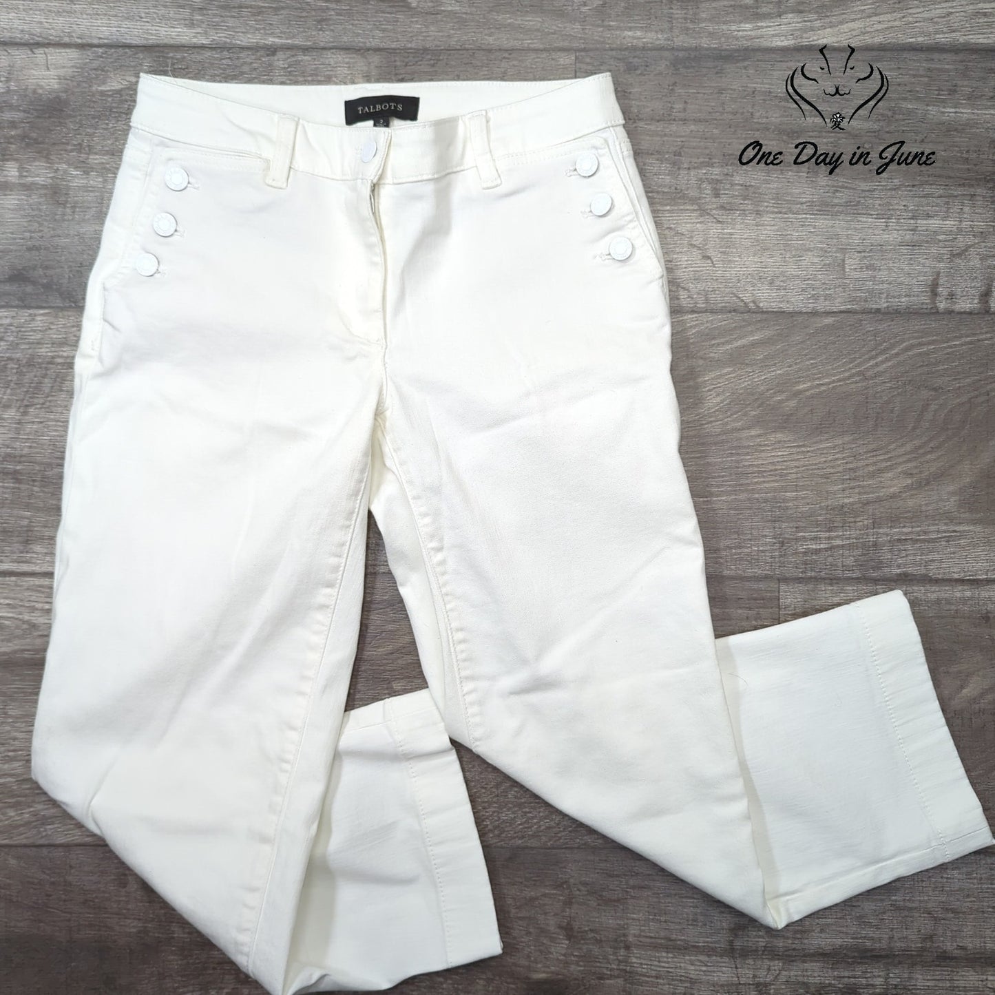 Talbots Cropped Jeans Size 2