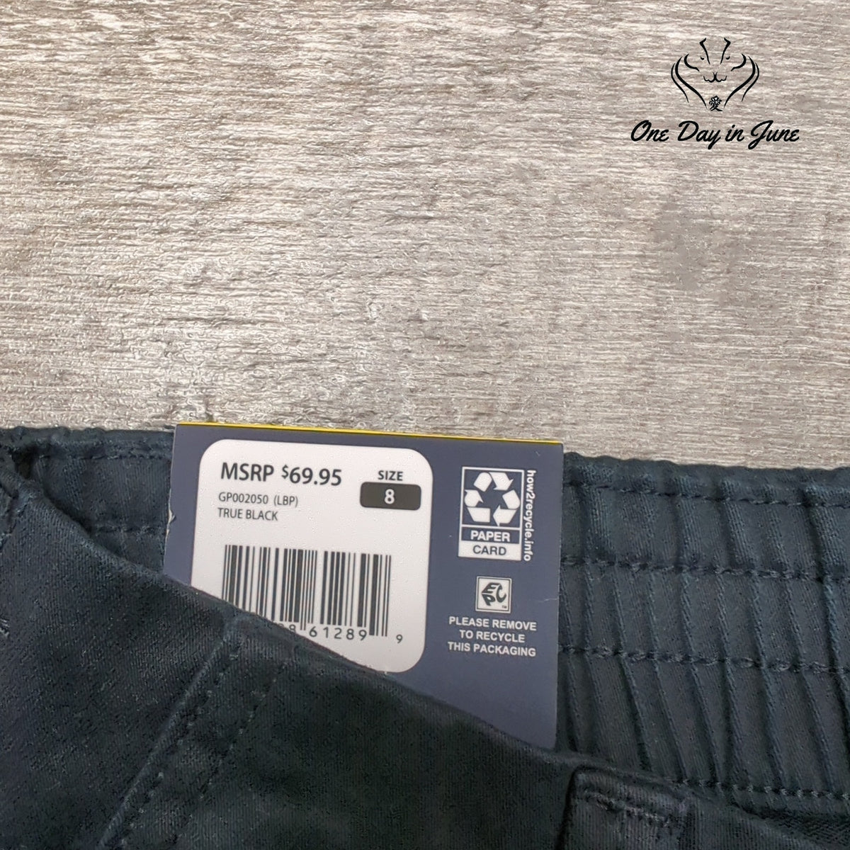 Gap Classic Twill Chino Pants Black Straight Leg Women's NWT Size 8