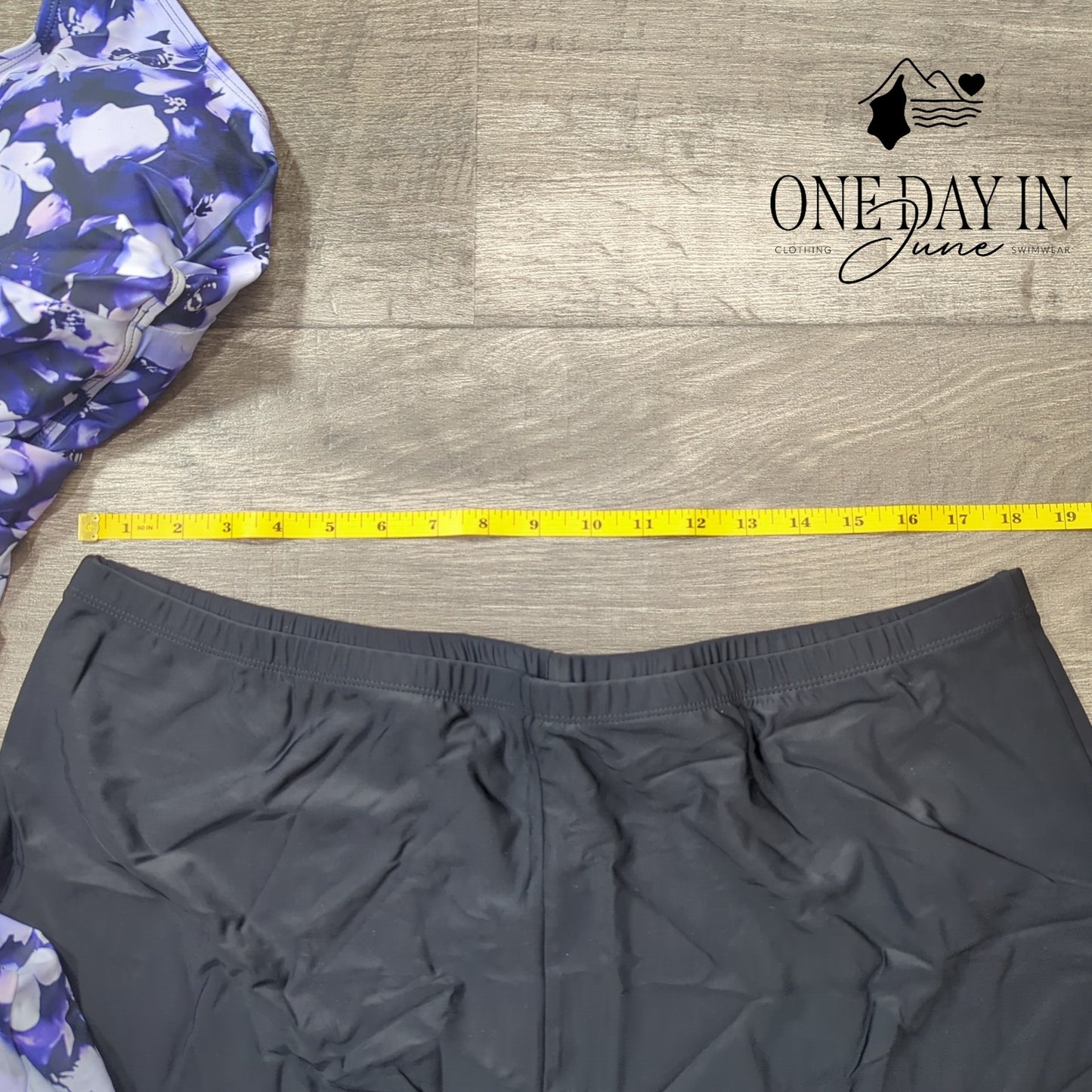 Neiyook Plus Size Swimdress Boyshort Tankini Swimsuit Size 24W