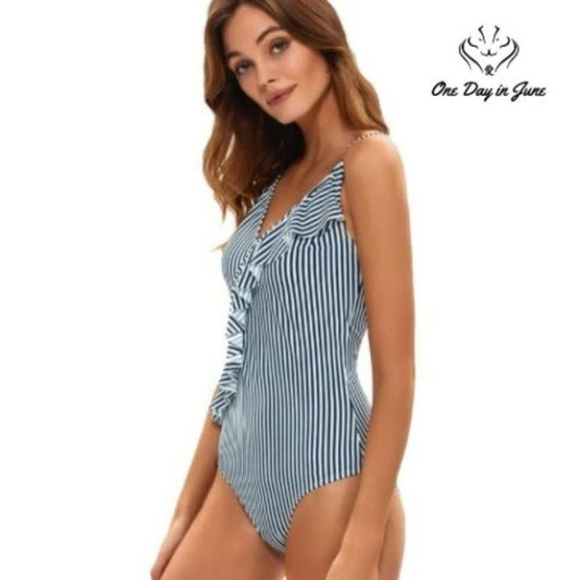 Teenhi Halter/V Neck One Piece Size 8