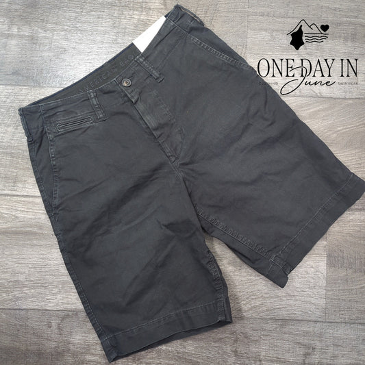 American Eagle Outfitters Classic At The Knee Shorts Size 28 (6)