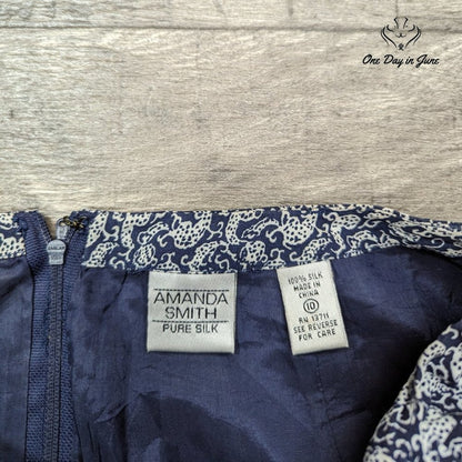 Amanda Smith Silk Skirt Size 10