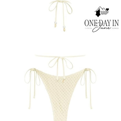 Zaful Tie Side Bikini Swimsuit Size S