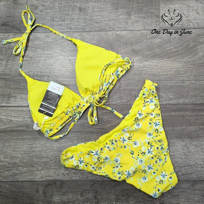 Shekini Triangle Bikini Swimsuit Size S