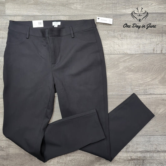Crown & Ivy 5 Pockter Ponte Skinny Pants Size 12