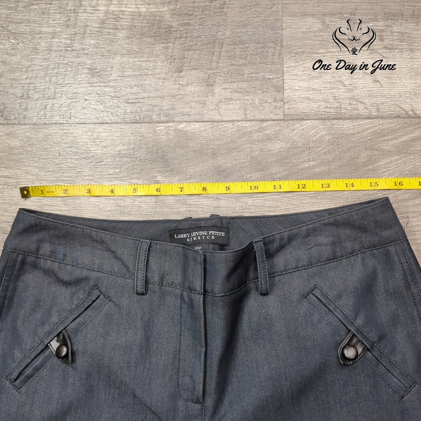Larry Levine Petite Capri Pants Size 10P