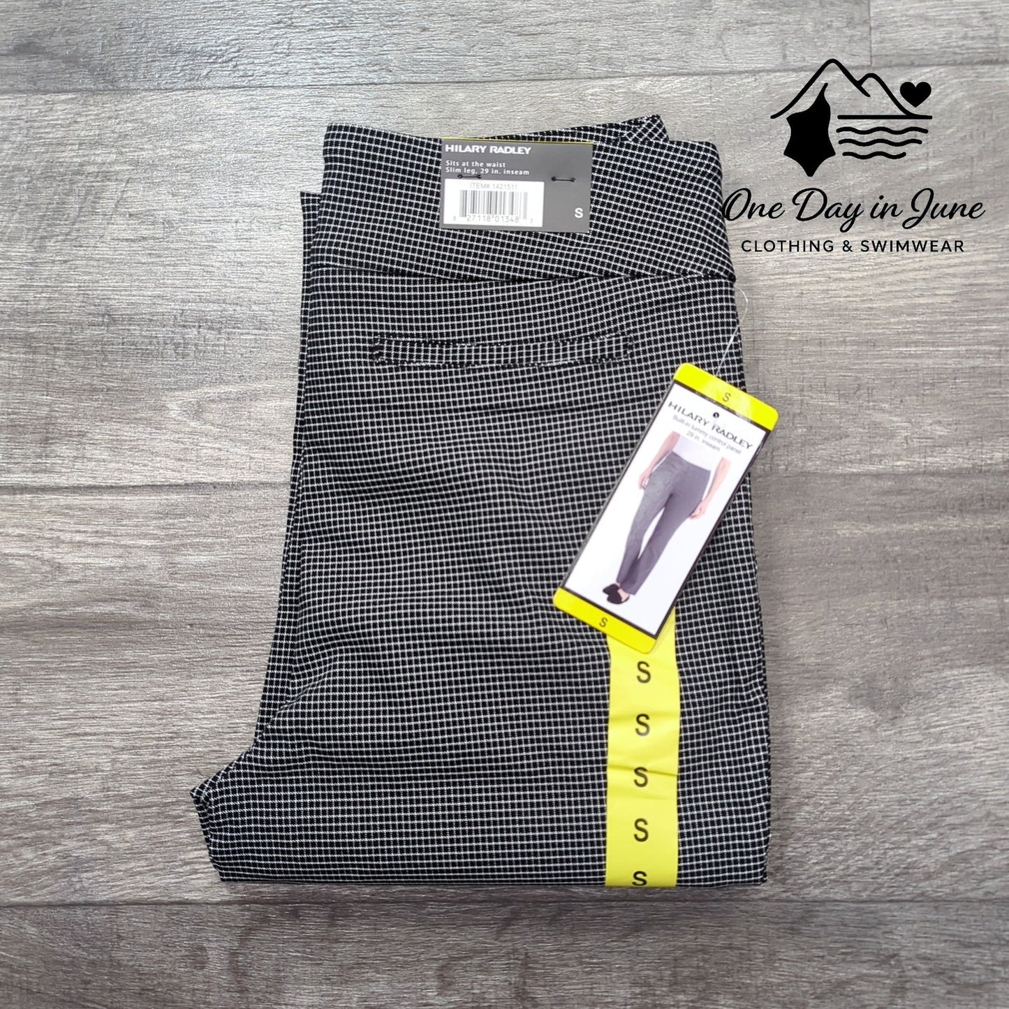 Hilary Radley Tummy Control Slim Leg Pants Size S
