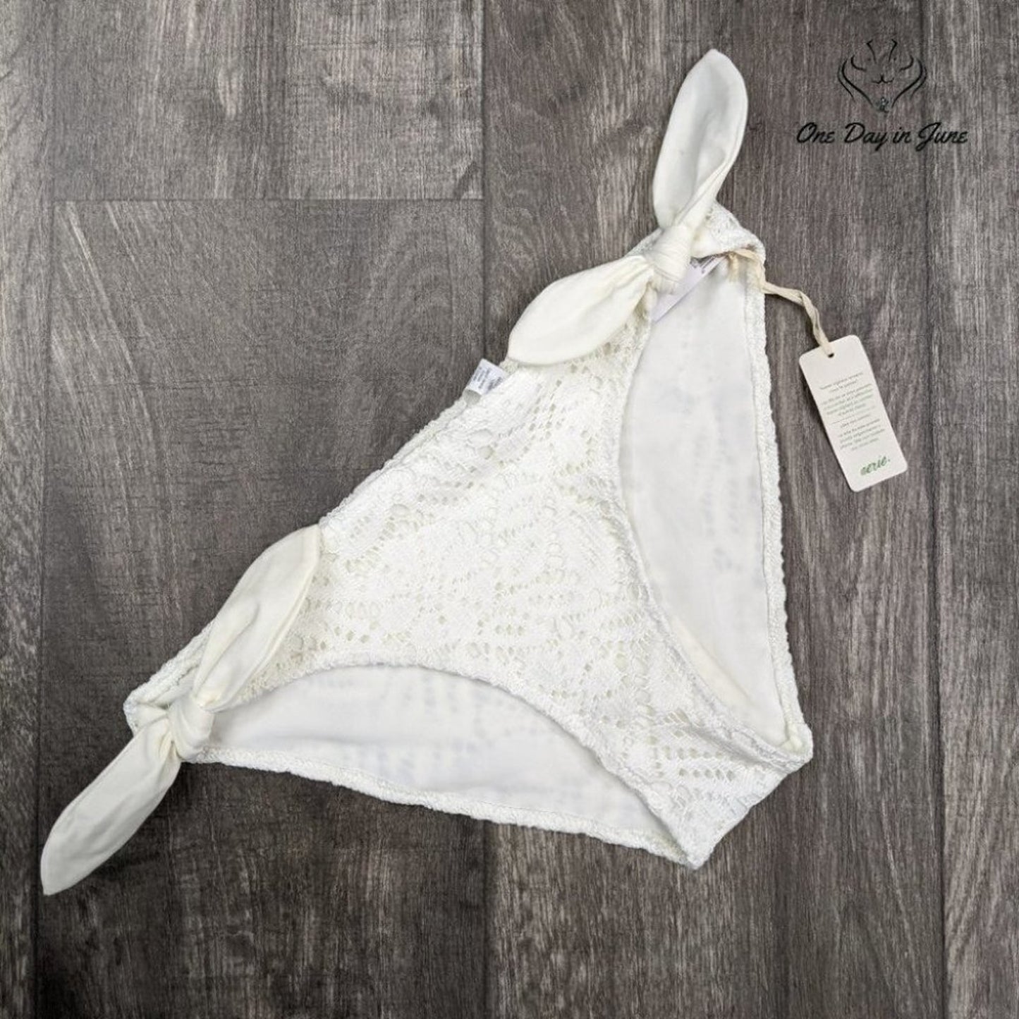 American Eagle Outfitters Aerie Crochet Bikini Bottom Size S