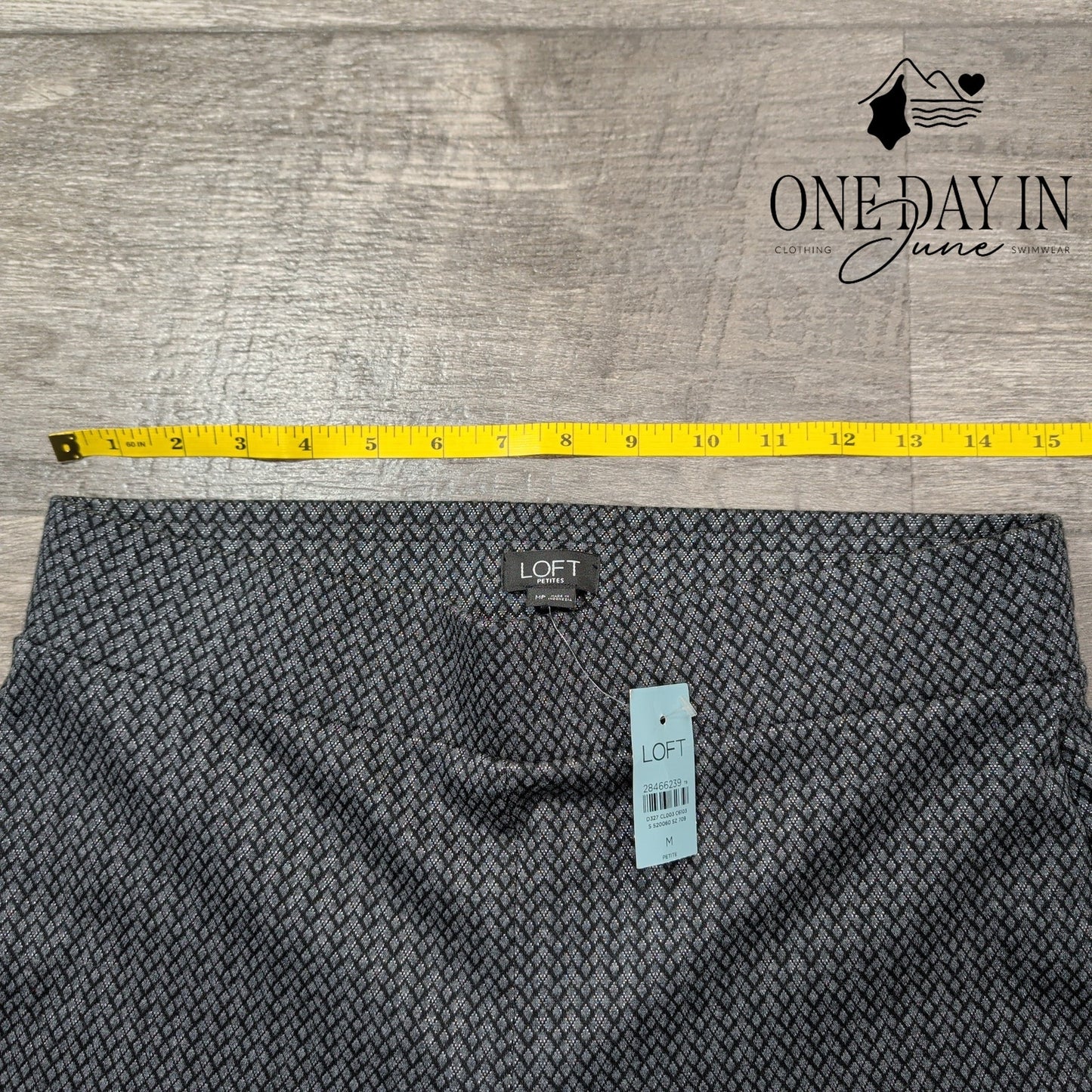 Loft Petite Pull On Crop Legging Pants Size MP
