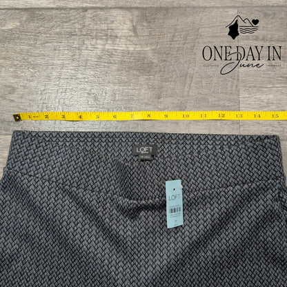 Loft Petite Pull On Crop Legging Pants Size MP