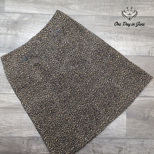 Talbots Petite Leopard Print Skirt Size 10