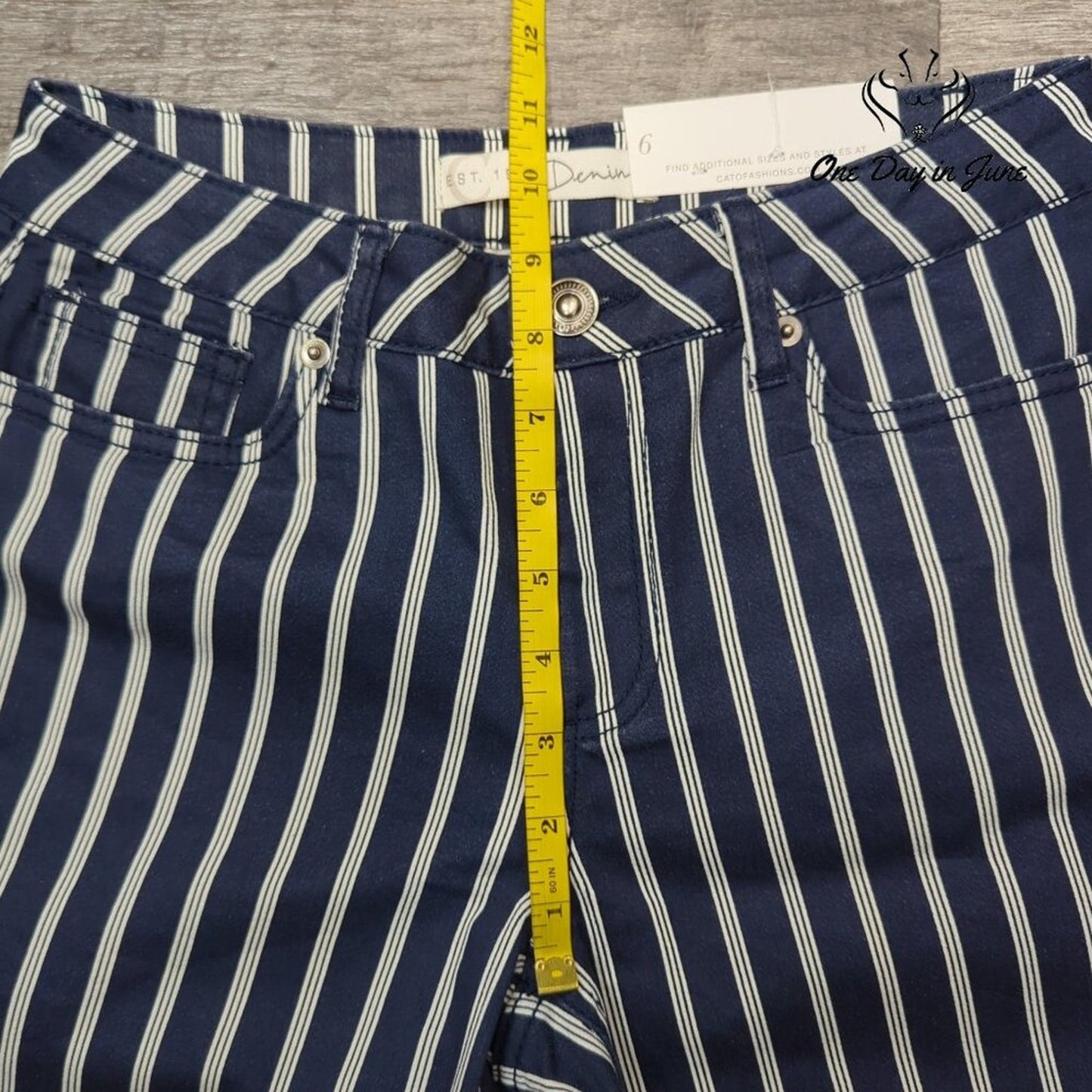 Cato Contemporary Skinny Ankle Pants Size 6