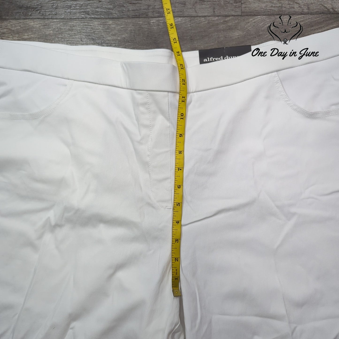 Alfred Dunner Plus Size Slimming Waistband Capri Pants Size 24W