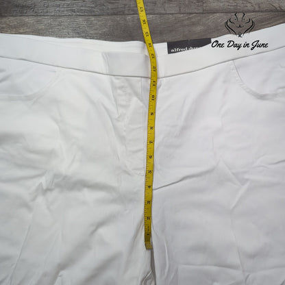 Alfred Dunner Plus Size Slimming Waistband Capri Pants Size 24W