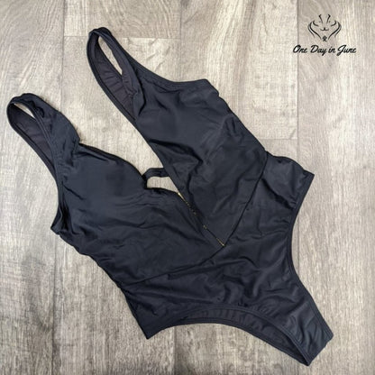 Jojo Lemon Cheeky One Piece Swimsuit Size XL