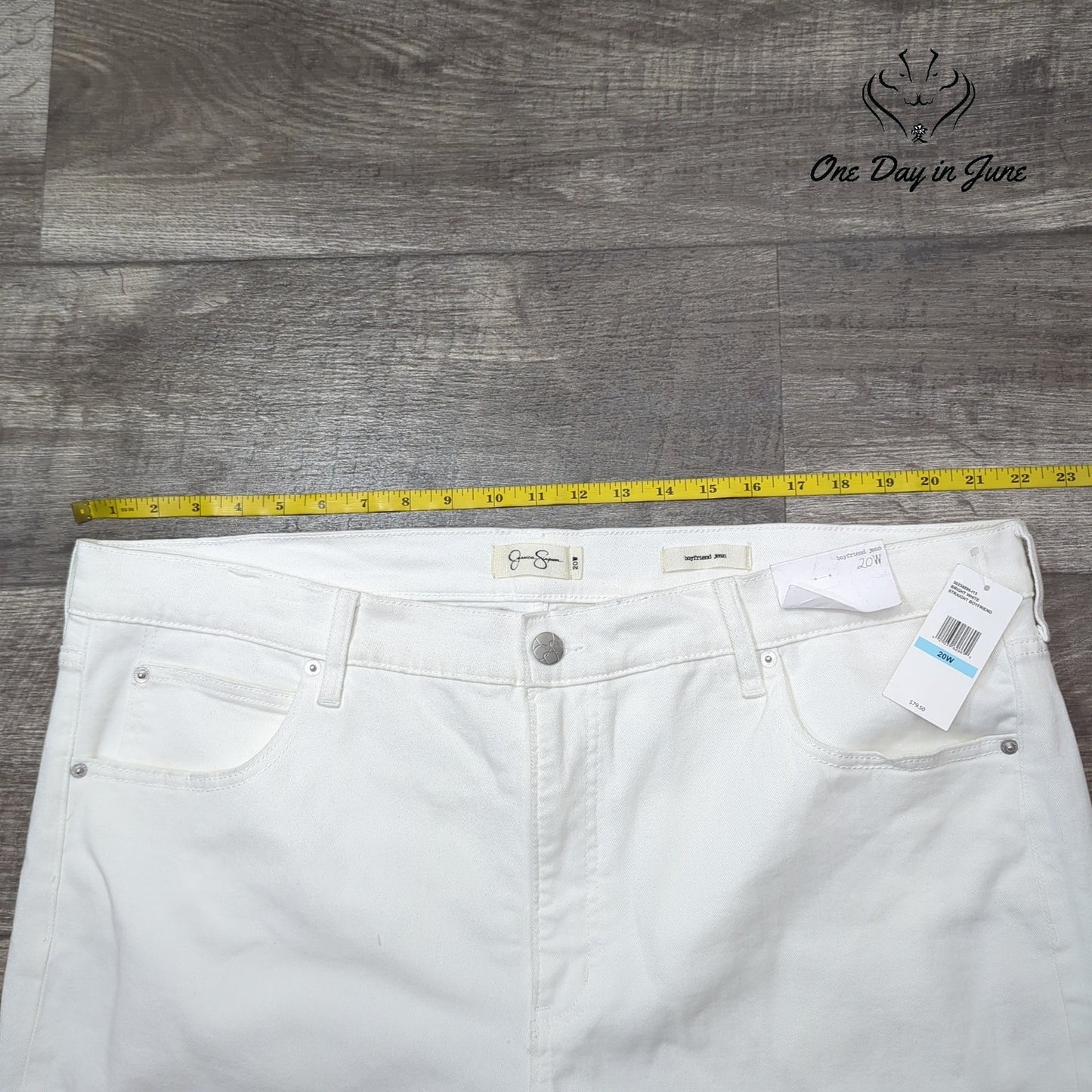 Jessica Simpson Plus Size Boyfriend Jeans Size 20W