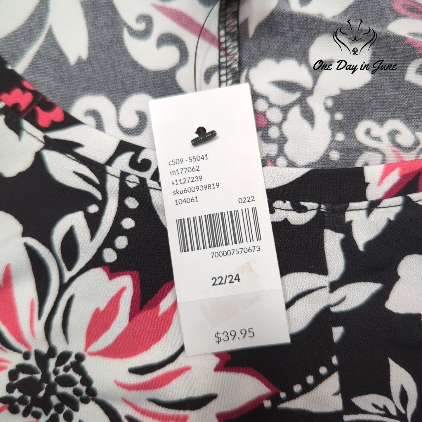Lane Bryant Floral Tank Top Size 22/24