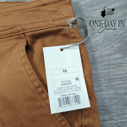 A New Day Plus Size Straight Leg Crop Jeans Size 18