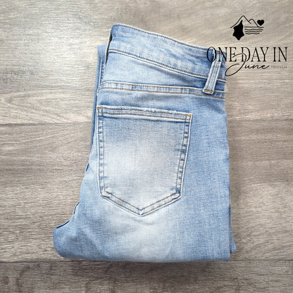 Pistola Arielle Skinny Cut Hem Jeans Size 4