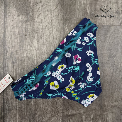 Cole of California Mesh Low Rise Bikini Bottom Swimwear Size S