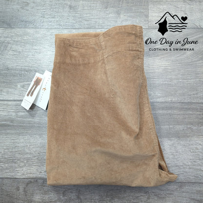 True Craft Corset Waist Flare Corduroy Pants Size 18W