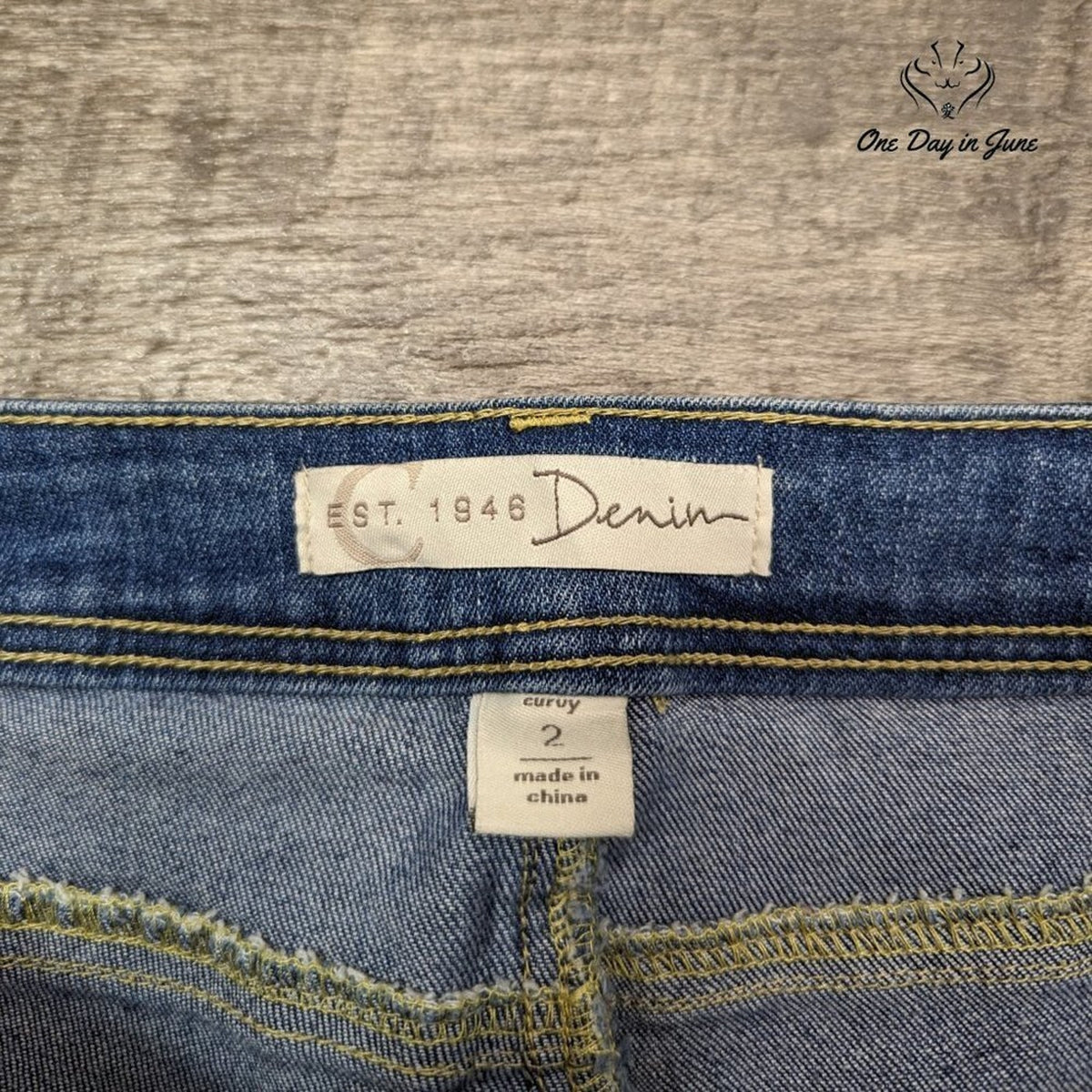 Cato EST 1946 Denim Skinny Jeans Medium Wash Stretch Blue Size 2