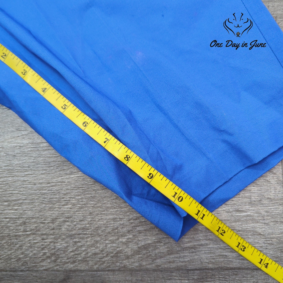 Nautica Flat Front Bermuda Shorts Bright Blue NWT Size 6