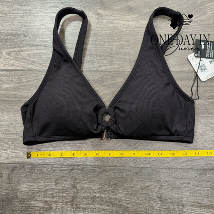 Puma Ribbed Padded Bikini Top Size L