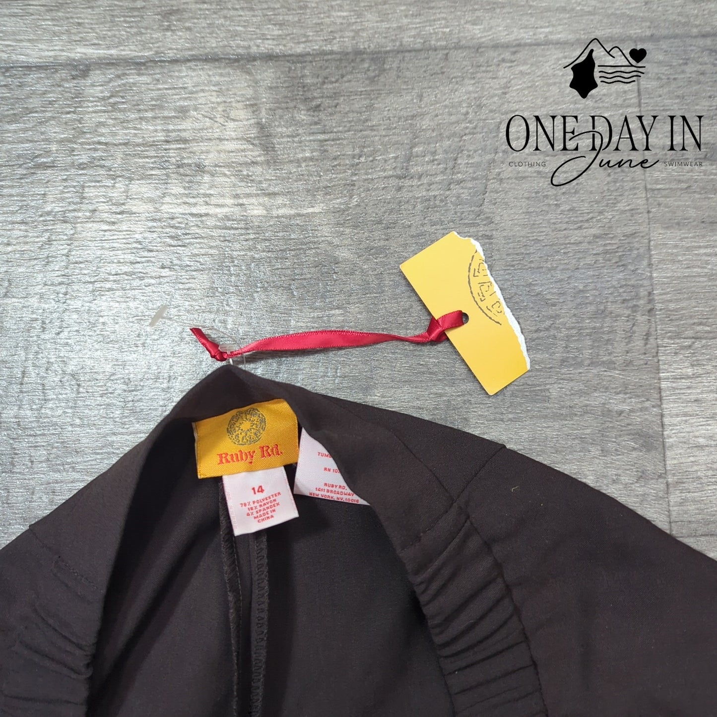 Ruby Rd. Straight Leg Dress Pants Size 14