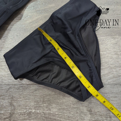 IFFEI Ruffle Shoulder Bikini Swimsuit Size 4-5Y