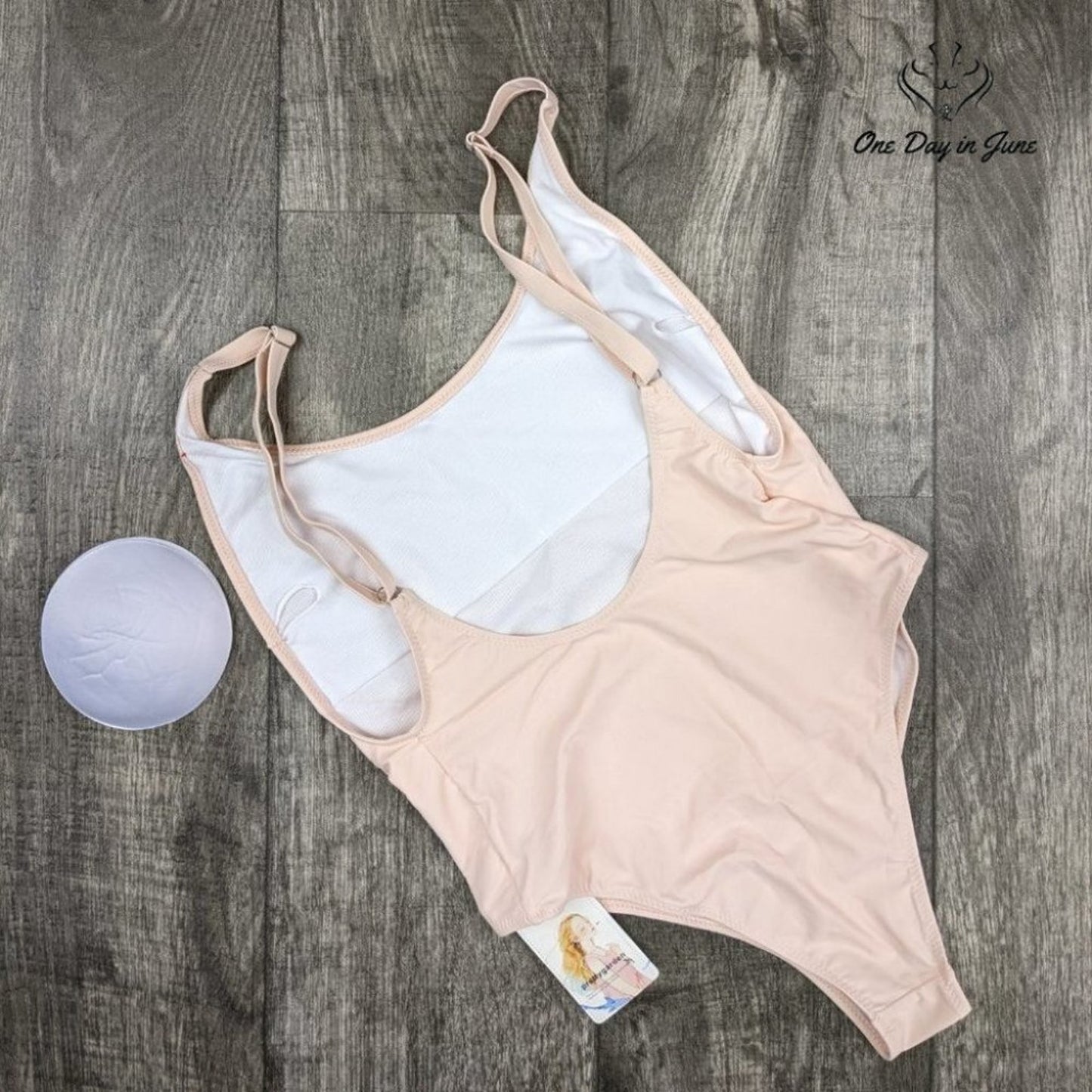 Prettygarden U Neck One Piece Swimsuit Size M