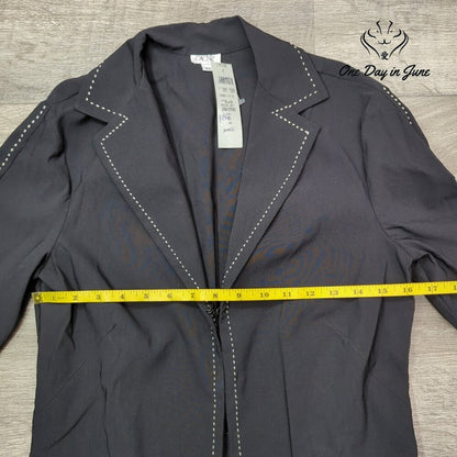 Cache Exposed Stitch Jacket Size 10