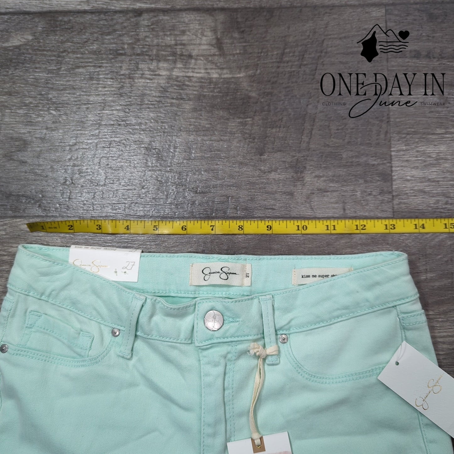 Jessica Simpson Kiss Me Super Skinny Jeans Size 27 (4)