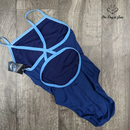 Speedo Endurance+ Flyback One Piece Swimsuit Size 8/34
