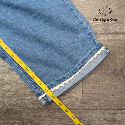 Christopher & Banks Petite Crop Jeans Size 12P