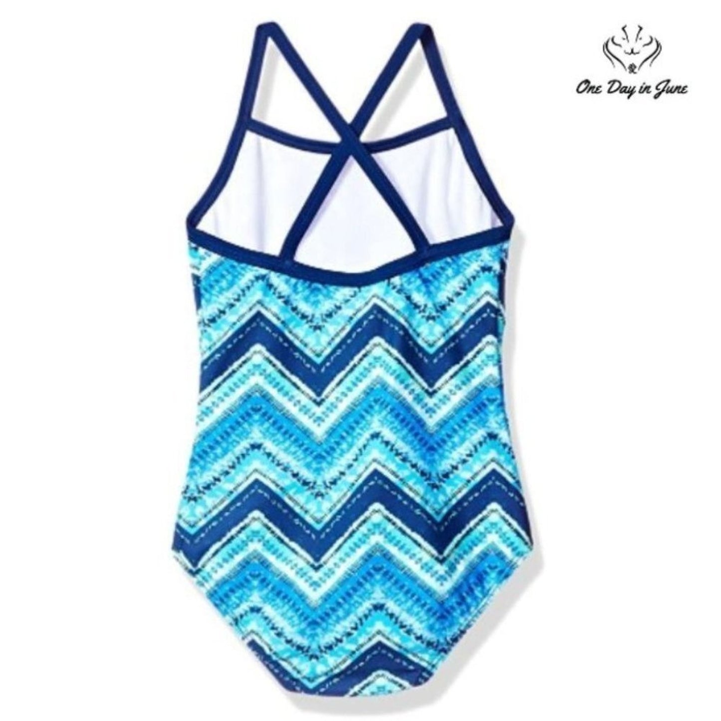 Kanu Surf Hallie Flamingo Beach Sport One Piece Swimsuit Size 8