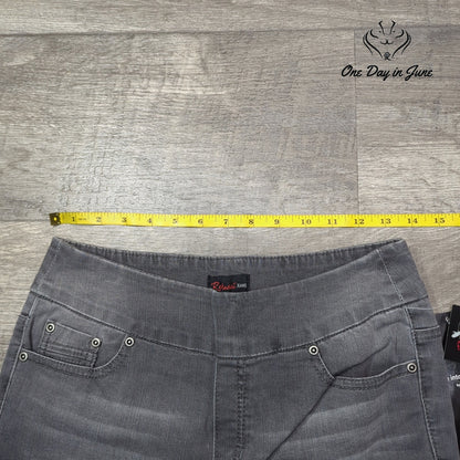 Rekucci Ease Into Comfort Capri Jeans Size 8