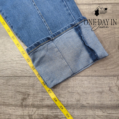 d.jeans High Waist Straight Ankle Jeans Size 6