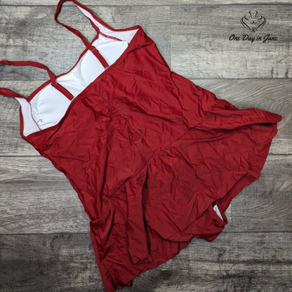 Aleumdr Tummy Control Push Up One Piece Size XXL