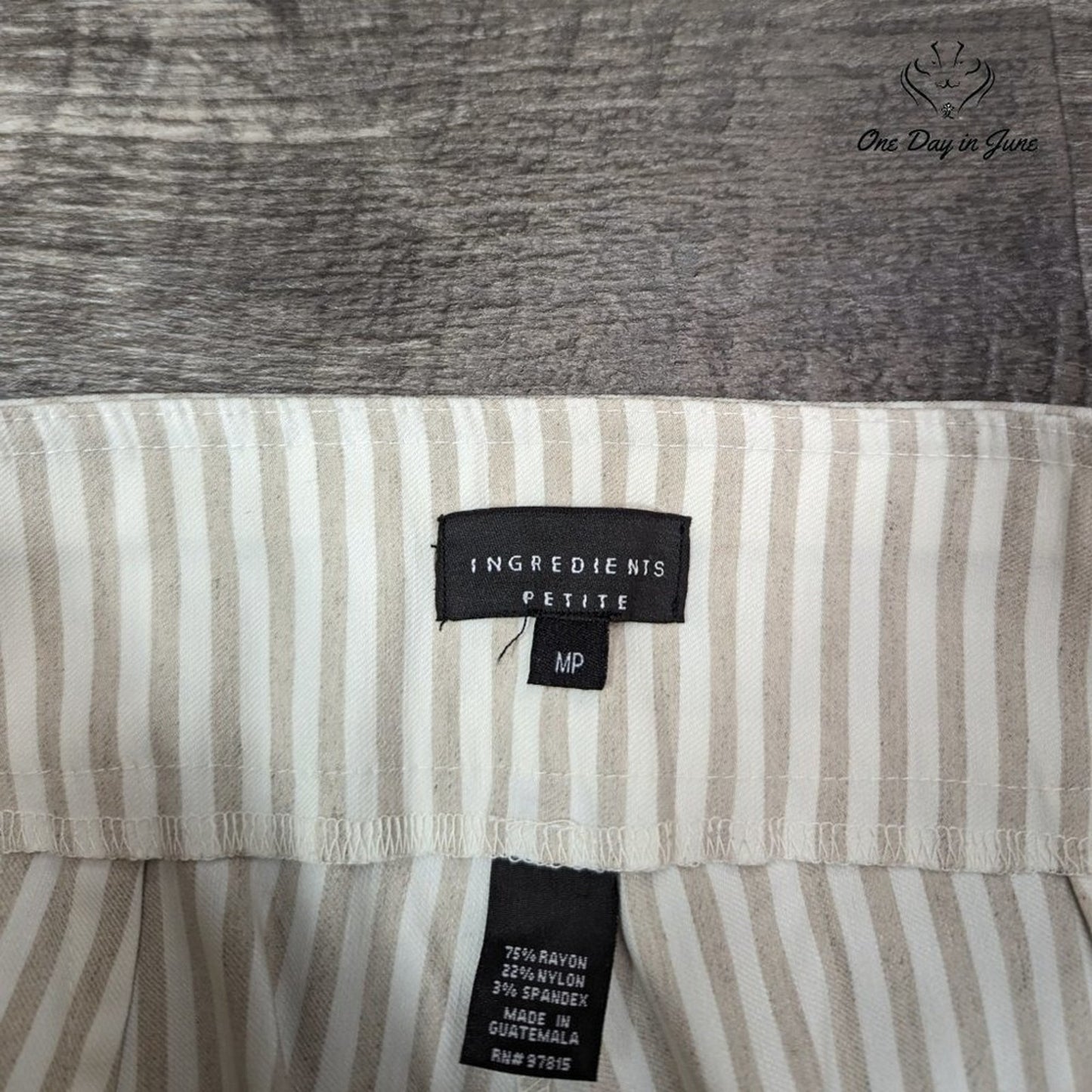 Ingredients Petite Cropped Pants Size MP