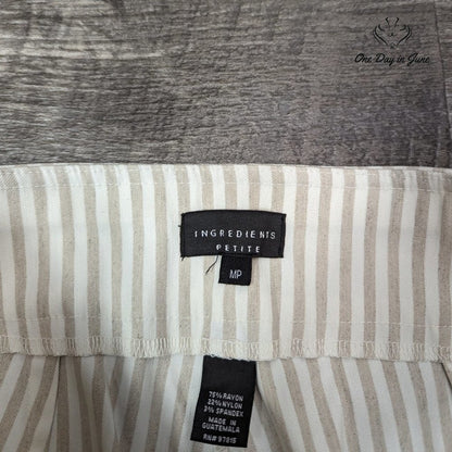 Ingredients Petite Cropped Pants Size MP