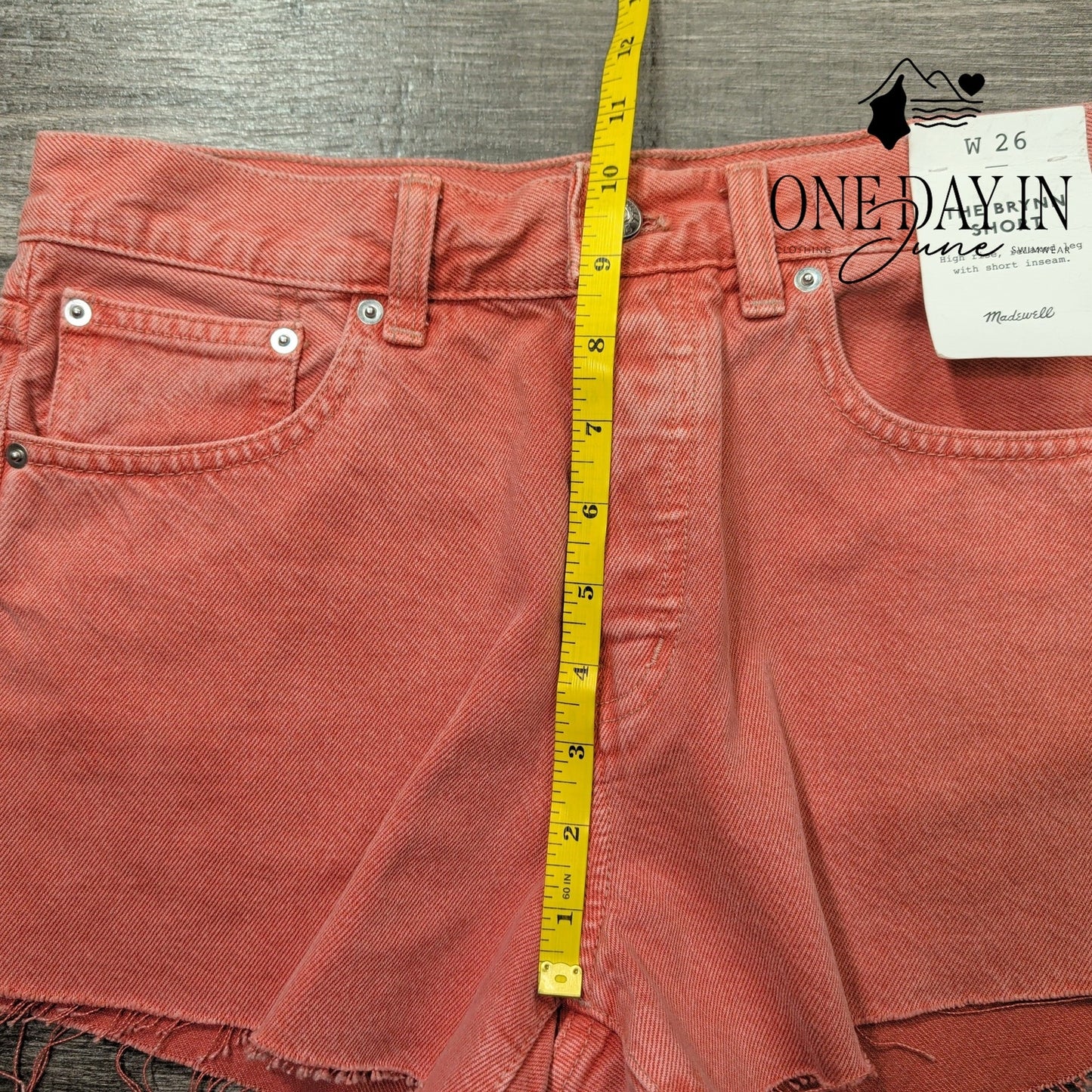 Madewell The Brynn Short Size 2 (26)