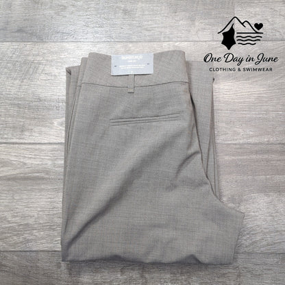 Ann Taylor Signature Fit Wool Wide Leg Pants Size 8