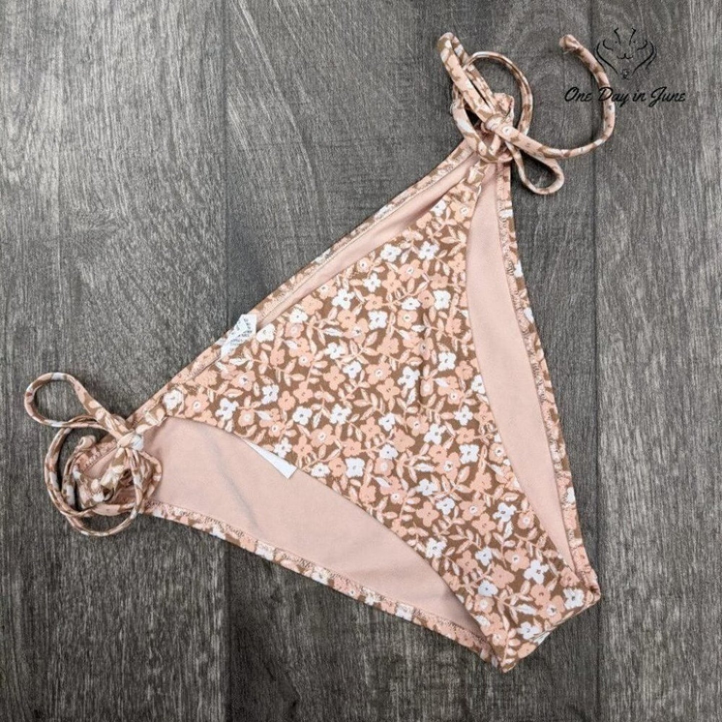 American Eagle Outfitters Aerie Cheeky Bikini Bottom Size L
