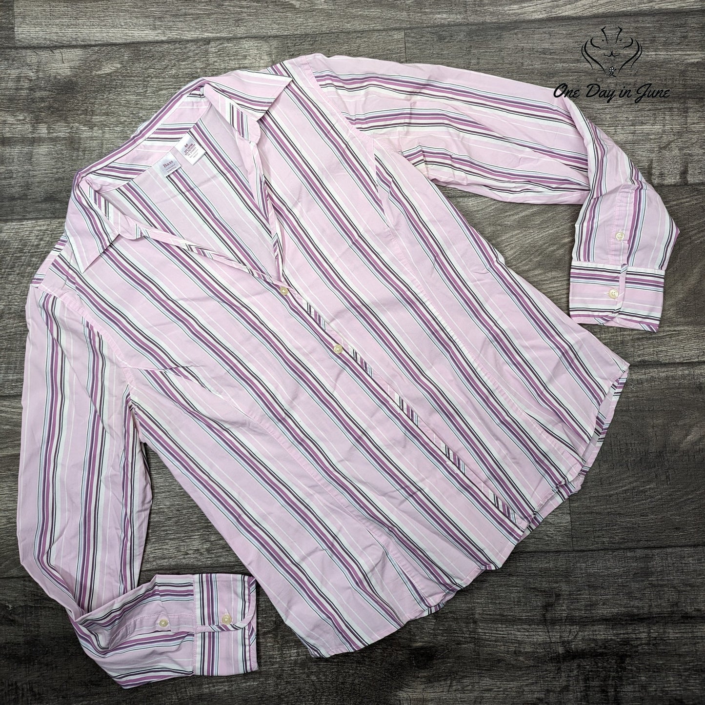 G.H. Bass Vintage Button Down Top Size M