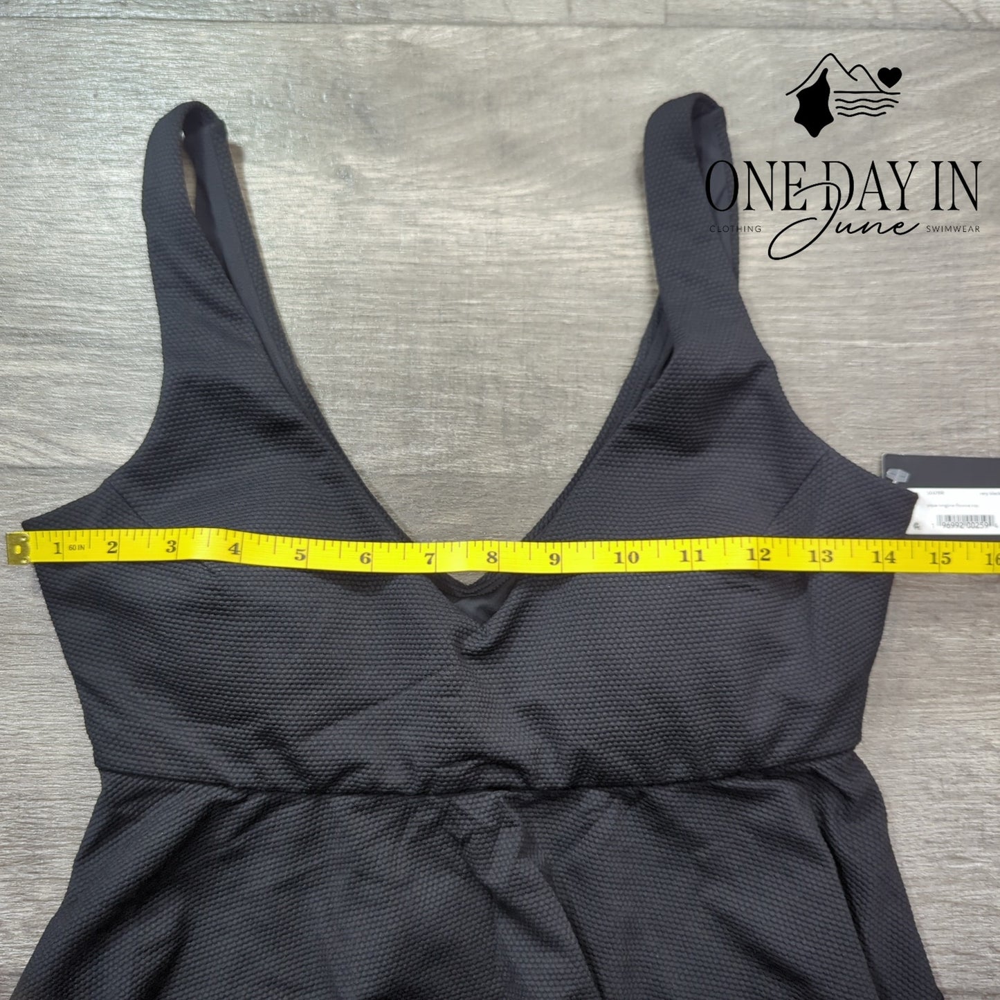 Spanx Textured Ruffle Bikini Top Size S