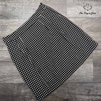 The Limited Polka Dot Lined Mini Skirt Size 2