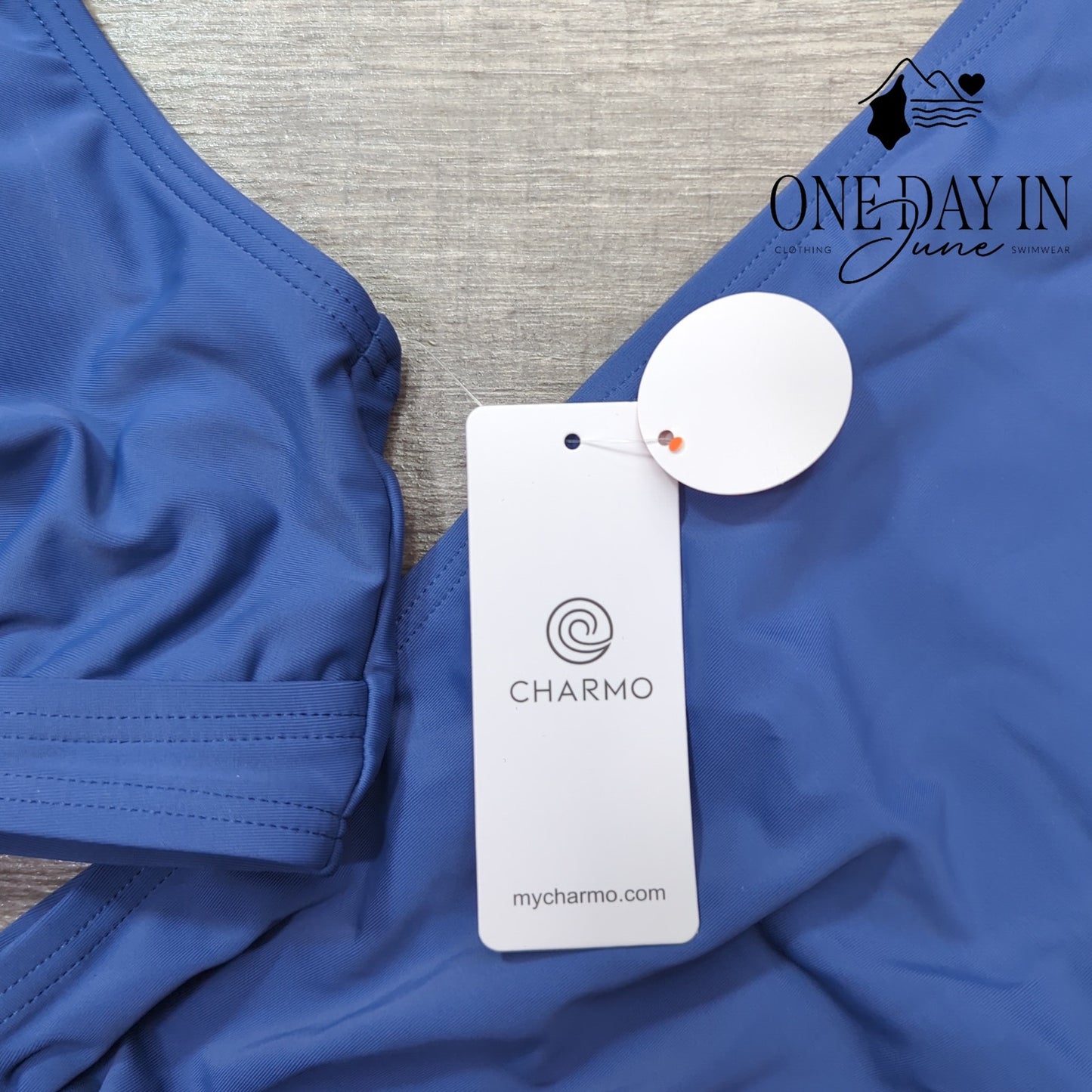 Charmo Maternity High Rise Bikini Swimsuit Size M