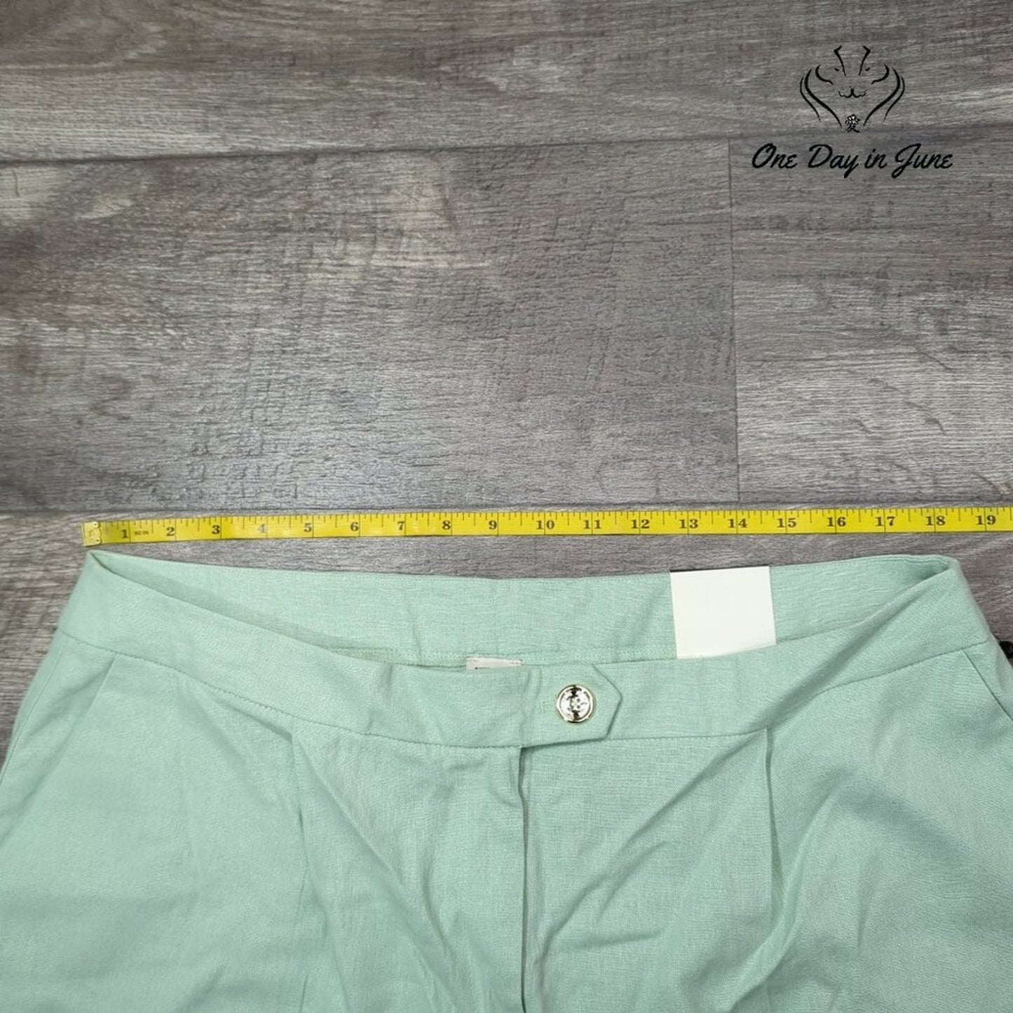 Anne Klein Linen Shorts Size 16