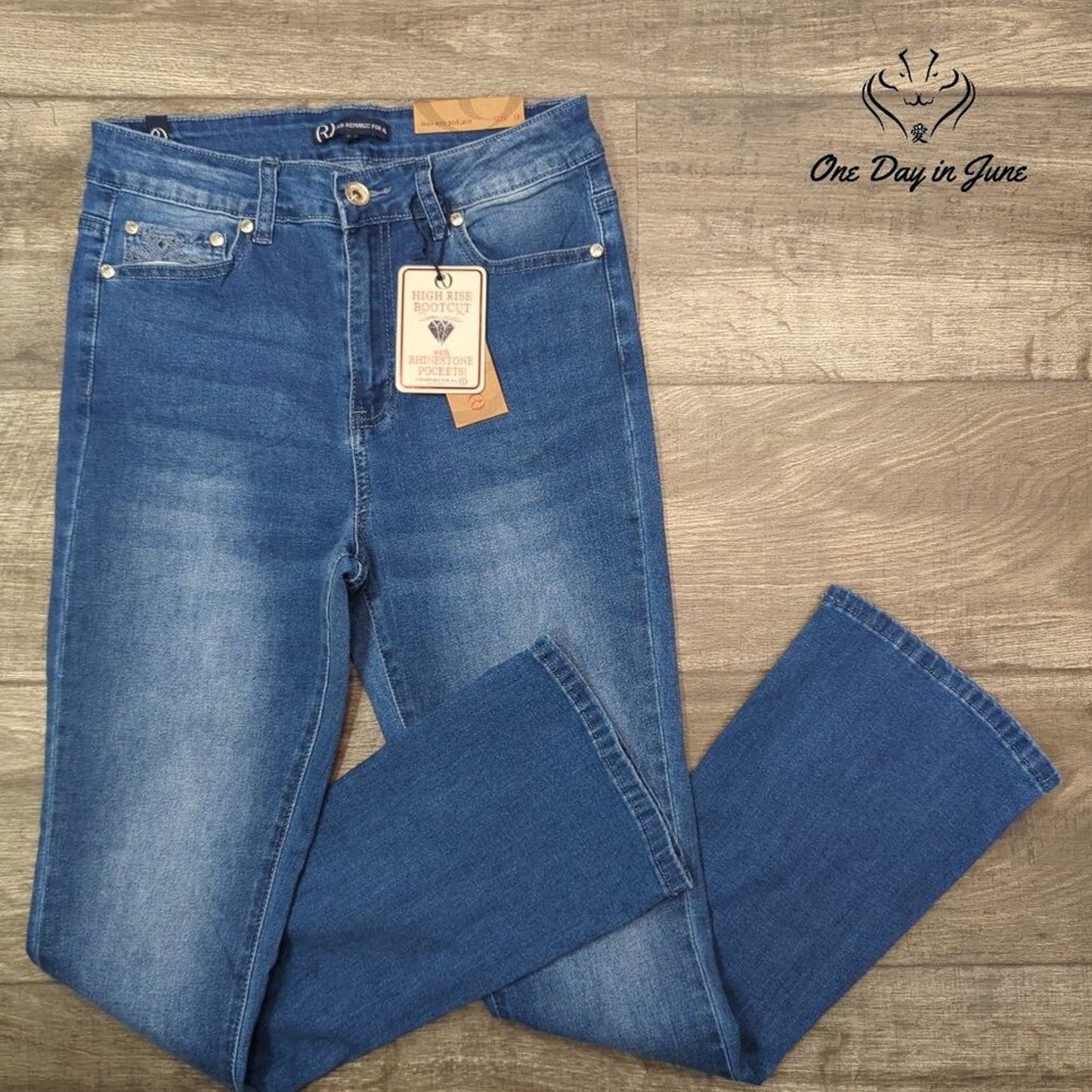 Our Republic For All High Rise Bootcut Jeans Size 10